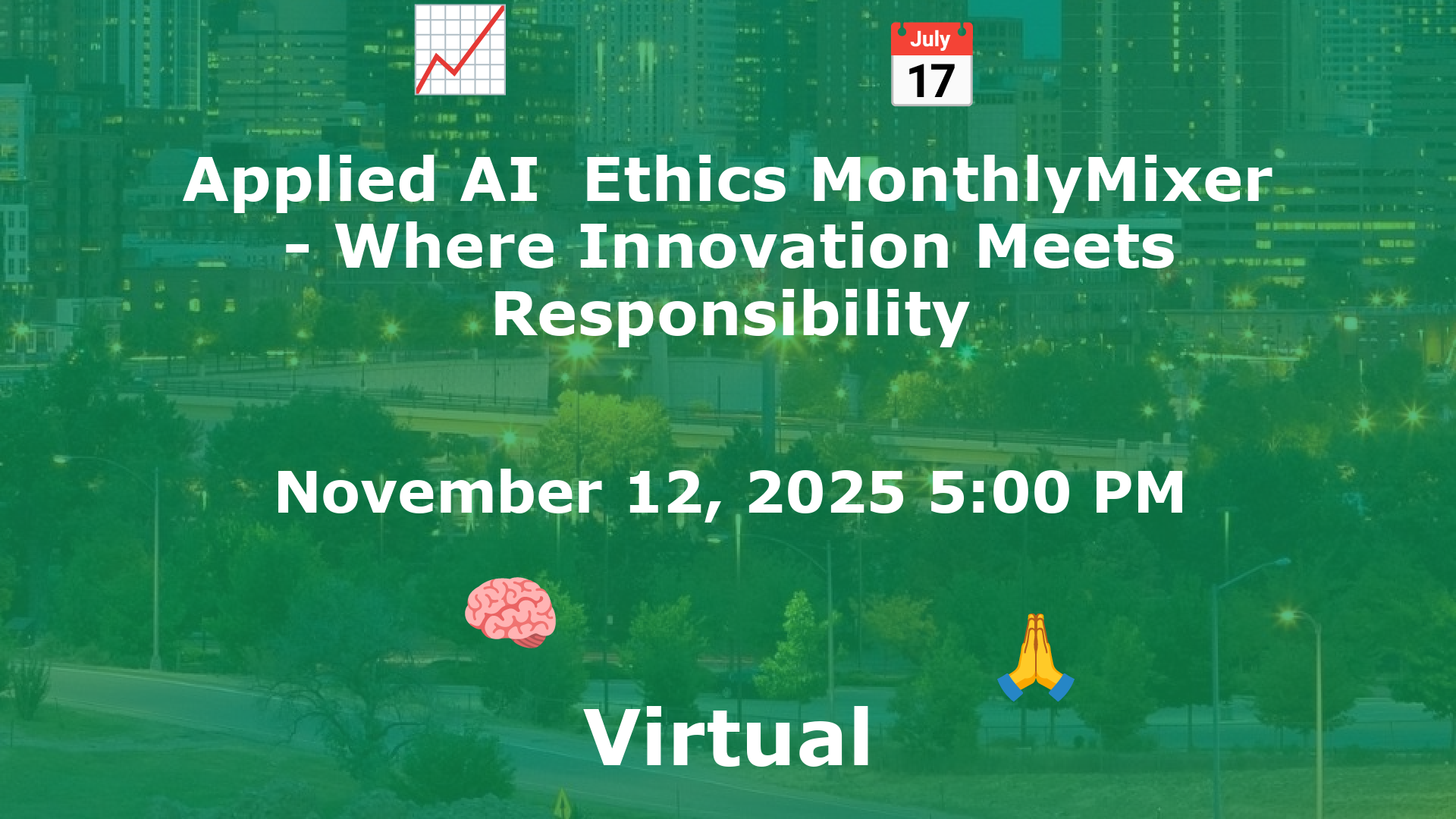 Applied AI  Ethics MonthlyMixer - Where Innovation Meets Responsibility event image